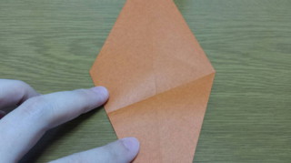 8枚手裏剣のパーツの折り方4-5